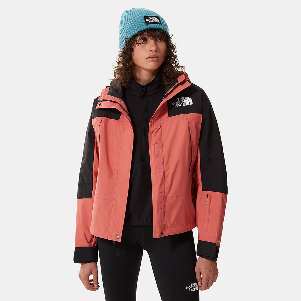 The North Face Insulated Jacket Womens Australia - The North Face K2rm Dryvent Rose Mountain (ONQ-26